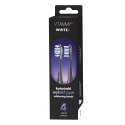 VITAMMY WHITE+ Końcówki do szczoteczki sonicznej serii SONICE, wybielające, czarne, 4szt