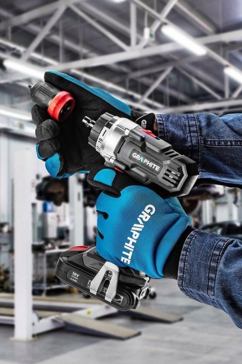 WIERTARKO-WKRĘTARKA 2*18V/2.0AH, ZDEJMOWANY UCHWYT 10MM