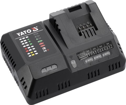 INTELIGENTNA SZYBKA ŁADOWARKA 18V 12A