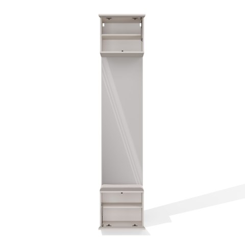 Garderoba HAGA 1L Szafka Do Przedpokoju Korytarza KASZMIR BEŻ 238x50x35 cm