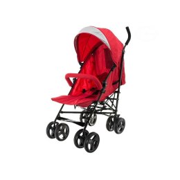WÓZEK SPACEROWY PARASOLKA ALUMINIUM CZERWONY