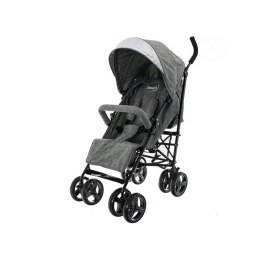 WÓZEK SPACEROWY PARASOLKA ALUMINIUM SZARY