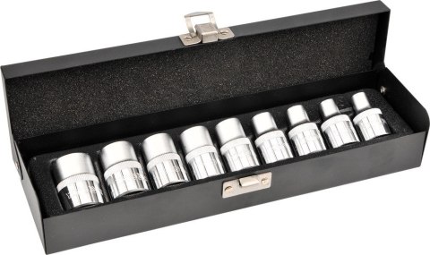 YATO YT-0521 KLUCZE NASADOWE TORX E10-24 ZESTAW 9-SZTUKOWY YATO