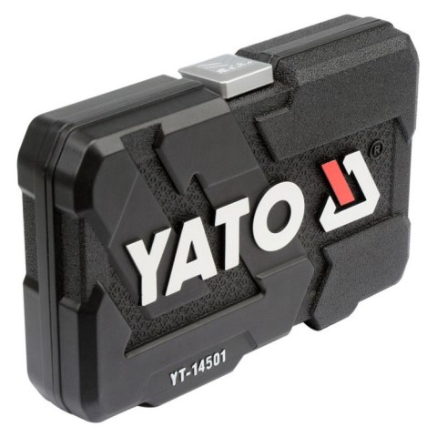 YATO YT-14501 ZESTAW NARZĘDZIOWY 1/4'' 56 CZĘŚCI YATO