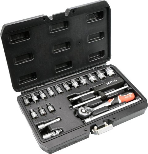 YATO YT-14491 ZESTAW NARZĘDZIOWY 1/4'' 20 CZĘŚCI XS YATO
