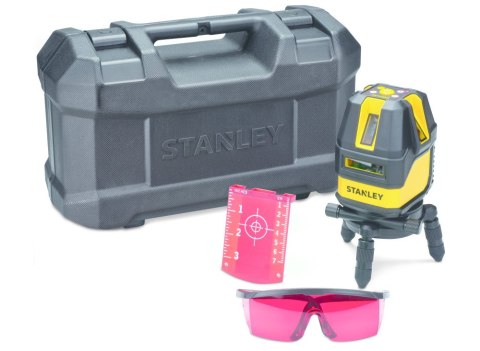STANLAEY LASER WIELOFUNKCYJNY MULTILINE 4V1H CZERWONY