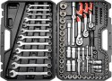 YATO YT-38831 ZESTAW NARZĘDZIOWY 1/4'' 3/8'' 1/2'' 111CZĘŚCI XL YATO