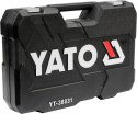 YATO YT-38831 ZESTAW NARZĘDZIOWY 1/4'' 3/8'' 1/2'' 111CZĘŚCI XL YATO