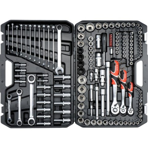 YATO YT-38811 ZESTAW NARZĘDZIOWY XXL 1/4'', 3/8'', 1/2'' 150 SZT YATO