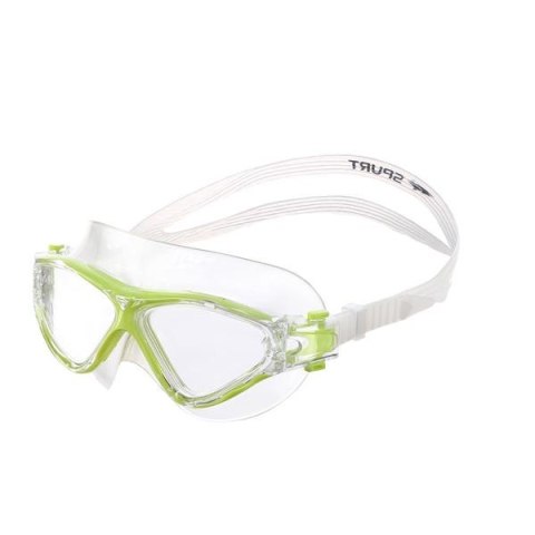 OKULARY PŁYWACKIE PÓŁMASKAOKULARKI NA BASEN MTP02Y ANTI-FOG 03 CLEAR/YELLOW SPURT