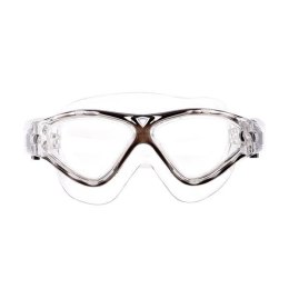 OKULARY PŁYWACKIE PÓŁMASKA OKULARKI NA BASEN MTP02Y ANTI-FOG 18 CLEAR/BLACK SPURT