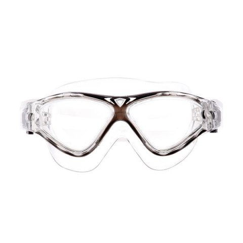 OKULARY PŁYWACKIE PÓŁMASKA OKULARKI NA BASEN MTP02Y ANTI-FOG 18 CLEAR/BLACK SPURT