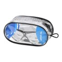 OKULARY PŁYWACKIE PÓŁMASKA OKULARKI NA BASEN MTP02Y ANTI-FOG 18 CLEAR/BLACK SPURT