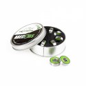 ŁOŻYSKA DO ROLEK 8 SZTUK ABEC-5 RS ZIELONY CARBON METAL NILS EXTREME