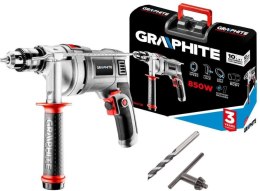 GRAPHITE ELE 58G728 WIERTARKA UDAROWA 850W UCHWYT KLUCZYKOWY 13 MM OBROTY 0-3000