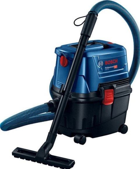 BOSCH NIEBIESKI ODKURZACZ UNIWERSALNY GAS 15 1100W 6KG 10L