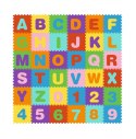 DUŻA MATA PIANKOWA EVA DLA DZIECI LITERY CYFRY PUZZLE 36 ELEMENTÓW 178X178