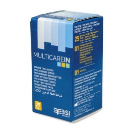 MULTICAREIN TRÓJGLICERYDY-25 SZTUK PASKI DO POMIARU TRÓJGLICERYDÓW MULTICAREIN