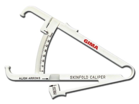 BODY FAT CALIPER - PLASTIC FAŁDOMIERZ PRZYRZĄD DO MIERZENIA TKANKI TŁUSZCZOWEJ