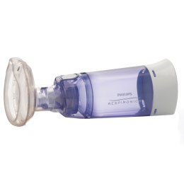 PHILIPS RESPIRONICS OPTICHAMBER DIAMOND SMALL MASK KOMORA INHALACYJNA Z MAŁĄ MASKĄ