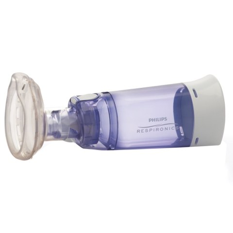 PHILIPS RESPIRONICS OPTICHAMBER DIAMOND SMALL MASK KOMORA INHALACYJNA Z MAŁĄ MASKĄ
