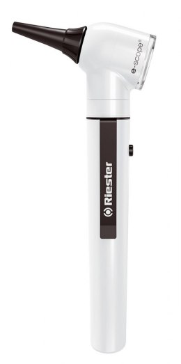 OTOSKOP RIESTER E-SCOPE LED 3,7V BIAŁY W ETUI ŚWIATŁOWODOWY E-SCOPE Z INNOWACYJNYM OŚWIETLENIEM LED 3,7 V (5500 K)