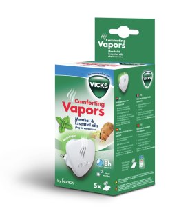 VICKS COMFORTING VAPORS DYFUZOR NATURALNYCH OLEJKÓW DO KONTAKTU