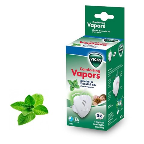 VICKS COMFORTING VAPORS DYFUZOR NATURALNYCH OLEJKÓW DO KONTAKTU