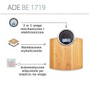 WAGA ŁAZIENKOWA BAMBUSOWA MECHANICZNA I CYFROWA