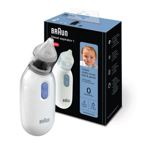 BRAUN BNA 100 ASPIRATOR DO NOSA 0 M+ 2 KOŃCÓWKI