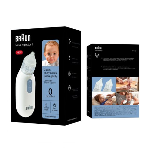 BRAUN BNA 100 ASPIRATOR DO NOSA 0 M+ 2 KOŃCÓWKI