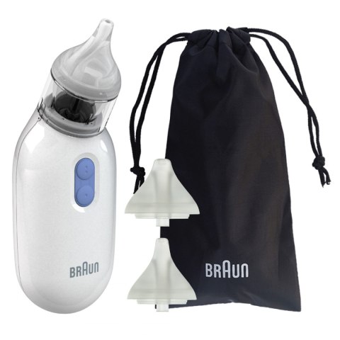 BRAUN BNA 100 ASPIRATOR DO NOSA 0 M+ 2 KOŃCÓWKI