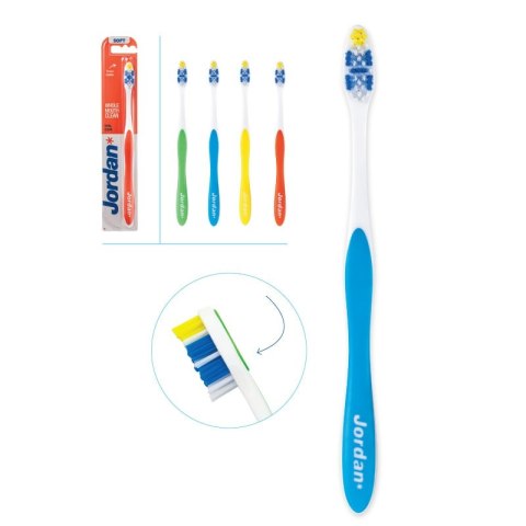 JORDAN TOTAL CLEAN-SOFT- MIĘKKA SZCZOTECZKA DO ZĘBÓW