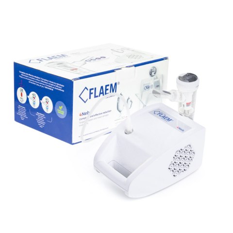 INHALATOR CERT. FLAEM Z DWIEMA MASECZKAMI I NEBULIZATOREM