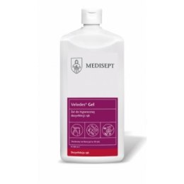 MEDISEPT VELODES GEL 500 ML ŻEL DO HIGIENICZNEJ DEZYNFEKCJI RĄK