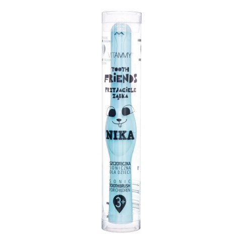 SZCZOTECZKA SONICZNA DLA DZIECI 3+ VITAMMY TOOTH FRIENDS LIGHT BLUE NIKA