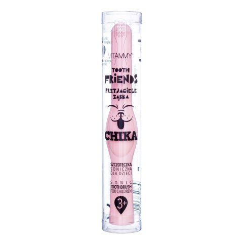 SZCZOTECZKA SONICZNA DLA DZIECI 3+ VITAMMY TOOTH FRIENDS PINK CHIKA