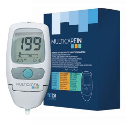 BSI MULTICAREIN URZĄDZENIE DO POMIARU GLUKOZY (GLUKOMETR), CHOLESTEROLU I TRÓJGLICERYDÓW
