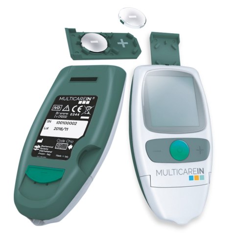 BSI MULTICAREIN URZĄDZENIE DO POMIARU GLUKOZY (GLUKOMETR), CHOLESTEROLU I TRÓJGLICERYDÓW