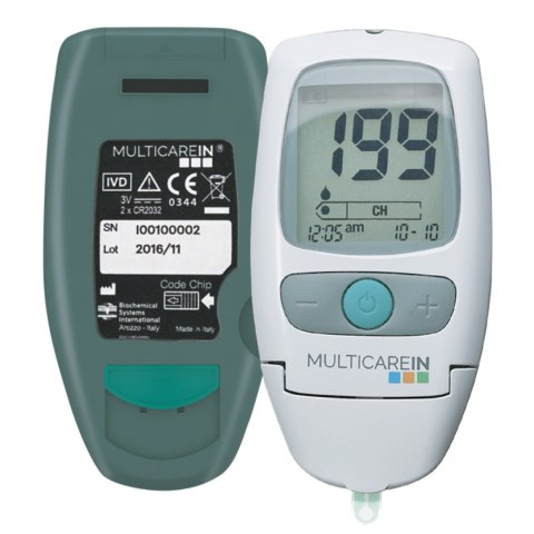 BSI MULTICAREIN URZĄDZENIE DO POMIARU GLUKOZY (GLUKOMETR), CHOLESTEROLU I TRÓJGLICERYDÓW