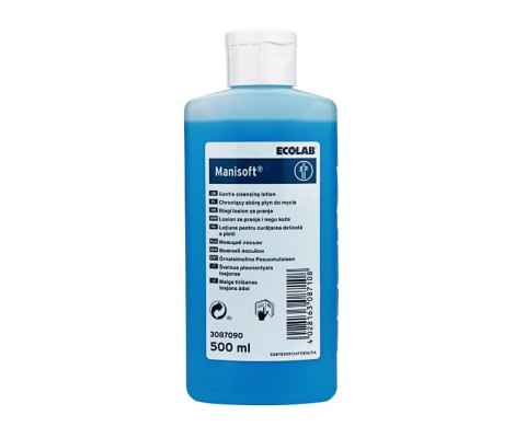 ECOLAB MANISOFT 500ML PREPARAT DO HIGIENICZNEGO MYCIA RĄK