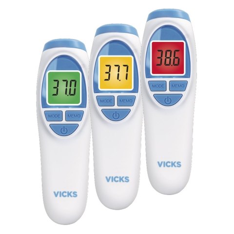TERMOMETR BEZDOTYKOWY VICKS VNT200 CZOŁO POMIAR 2s