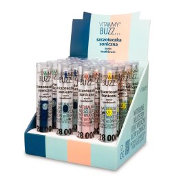 16x SZCZOTECZKA SONICZNA VITAMMY BUZZ 28 000 RUCHÓW 2 PROGRAMY DISPLAY 4X4