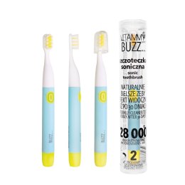 SZCZOTECZKA SONICZNA 28 000 MIKRORUCHÓW 2 PROGRAMY VITAMMY BUZZ MIĘTOWO-CYTRYNOWA