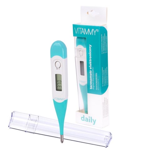 VITAMMY DAILY TERMOMETR ELEKTRONICZNY, ELASTYCZNA KOŃCÓWKA