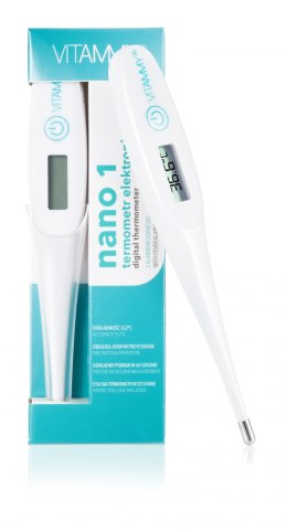 VITAMMY NANO 1 TERMOMETR ELEKTRONICZNY NOWEJ GENERACJI Z ALARMEM GORĄCZKI