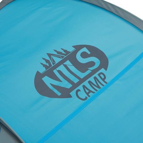 NC3142 NIEBIESKI BIG NAMIOT PLAŻOWY SAMOROZKŁADAJĄCY PODŁOGA NILS CAMP