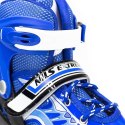 NJ1828 A CZARNY ROZM. M (35-38) ŁYŻWOROLKI NILS EXTREME