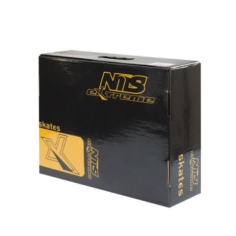 NJ1828 A CZARNY ROZM. M (35-38) ŁYŻWOROLKI NILS EXTREME