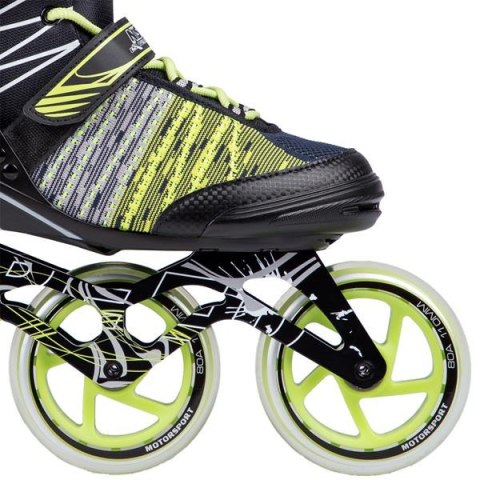 ROZ 38 ŁYŻWOROLKI NILS EXTREME NA1206 CZARNO-ZIELONE